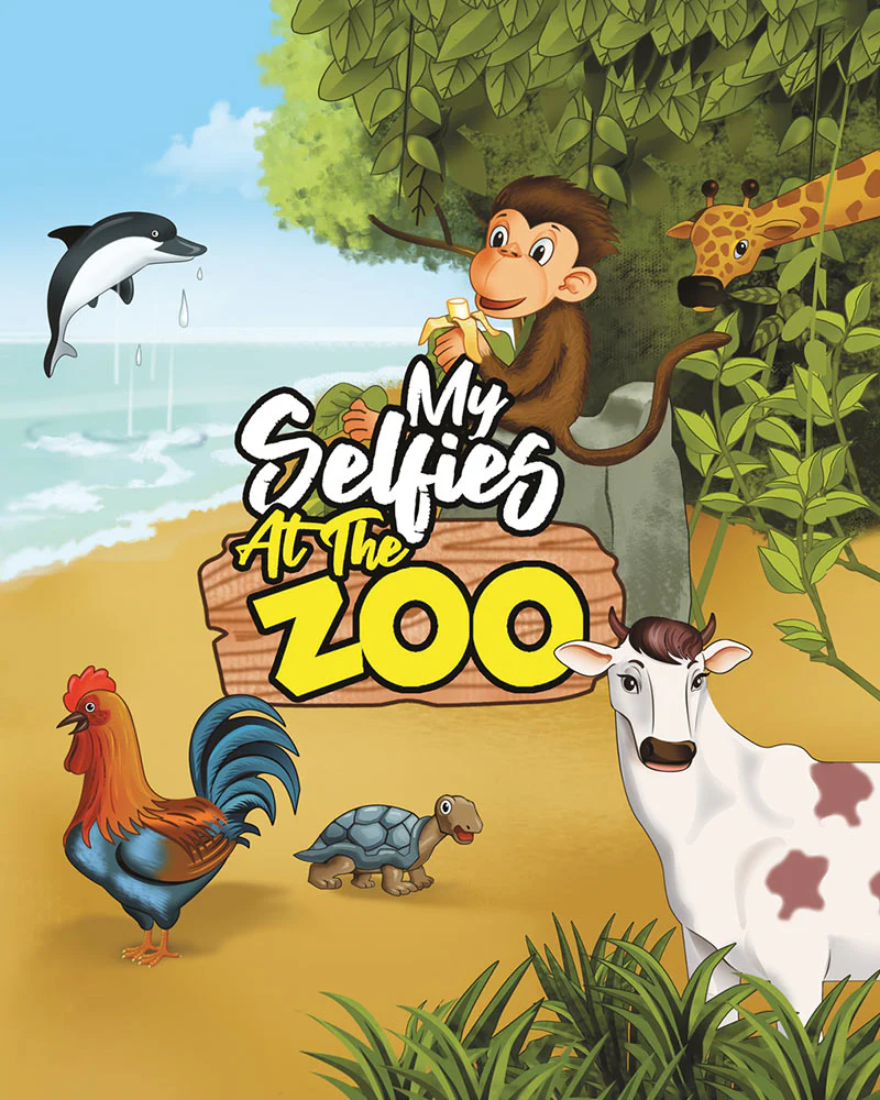 My Selfies At The Zoo | Personalised Children Book - Image 3