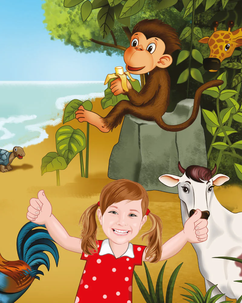 My Selfies At The Zoo | Personalised Children Book - Image 8